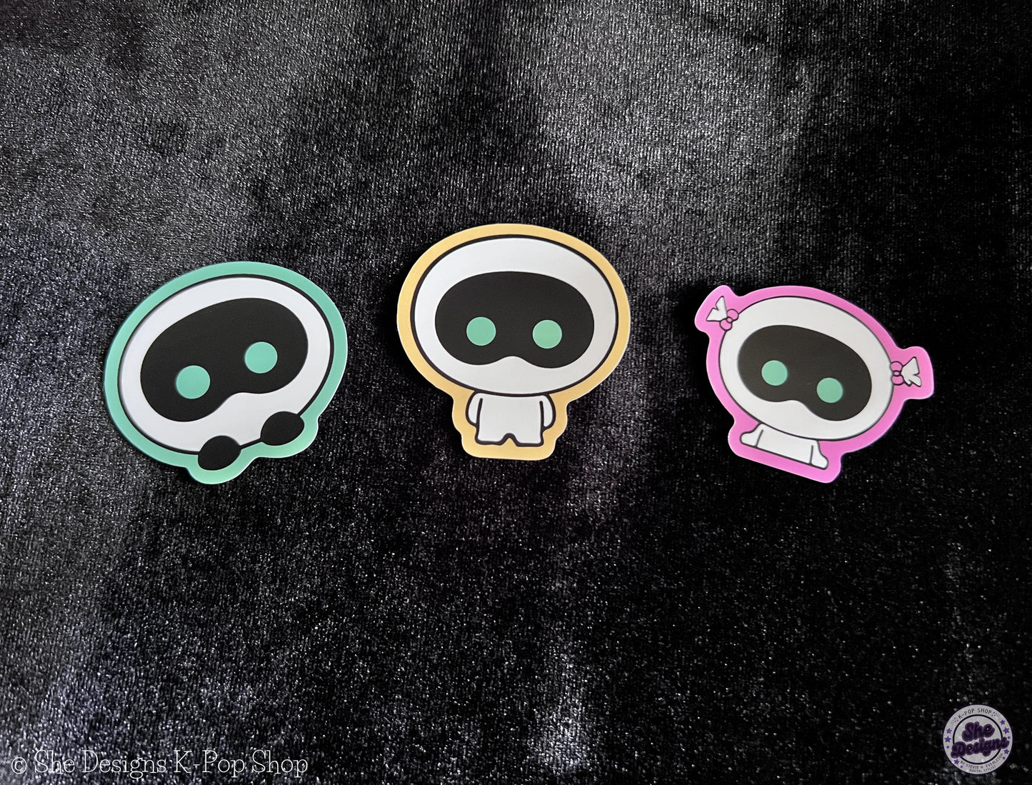 JIN BTS WOOTTOE STICKER SET: WACKY WOOTTOE